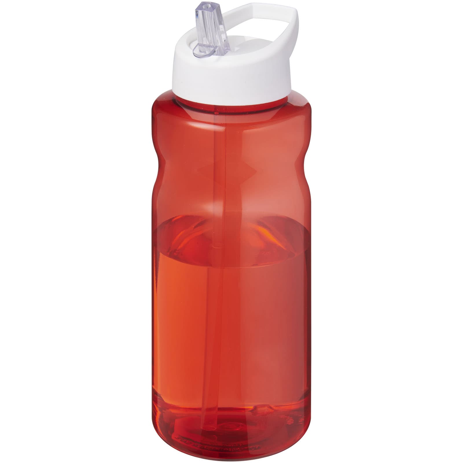 H2O Active® Eco Big Base sportsflaske med tut lokk, 1 liter, Rød
