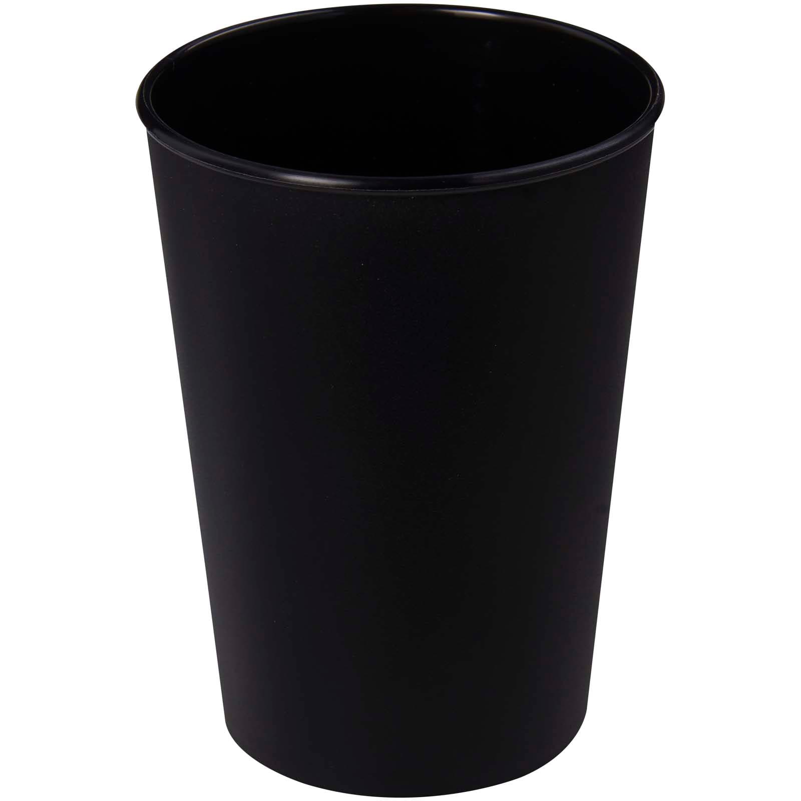 Solid svart