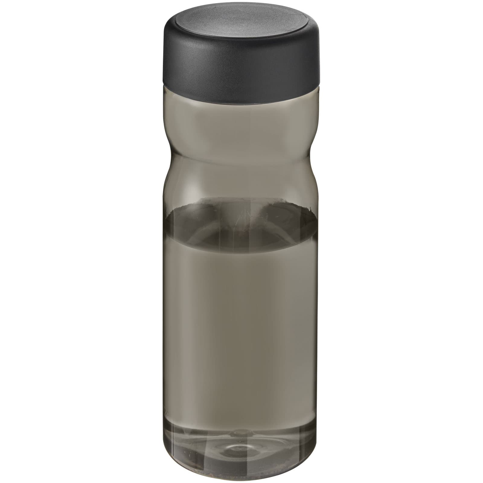 H2O Active® Eco Base 650 ml vannflaske med skrukork, Melert kull