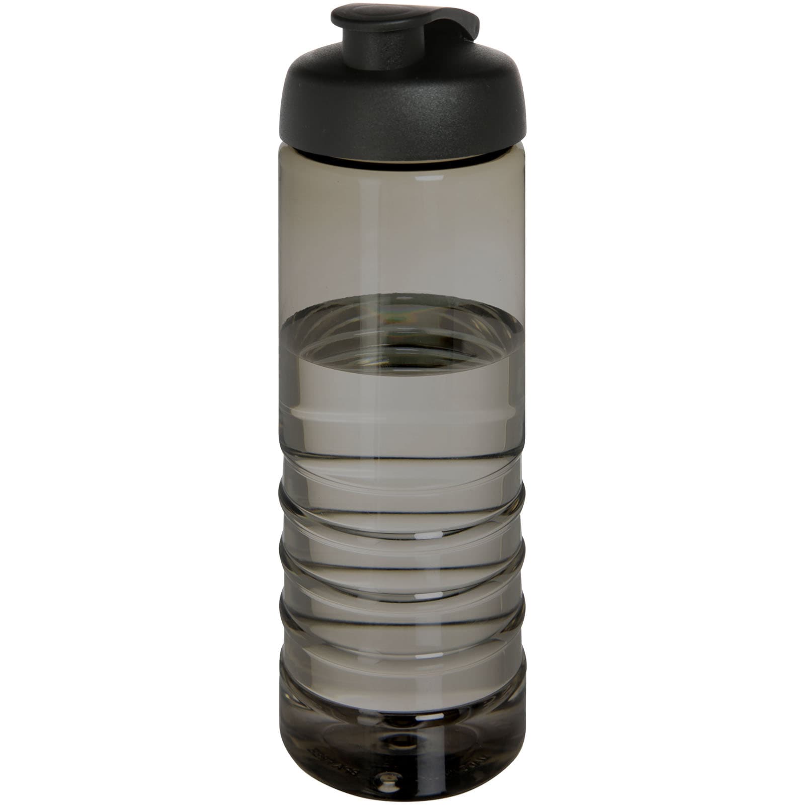H2O Active® Eco Treble sportsflaske med flipplokk, 750 ml, Melert kull