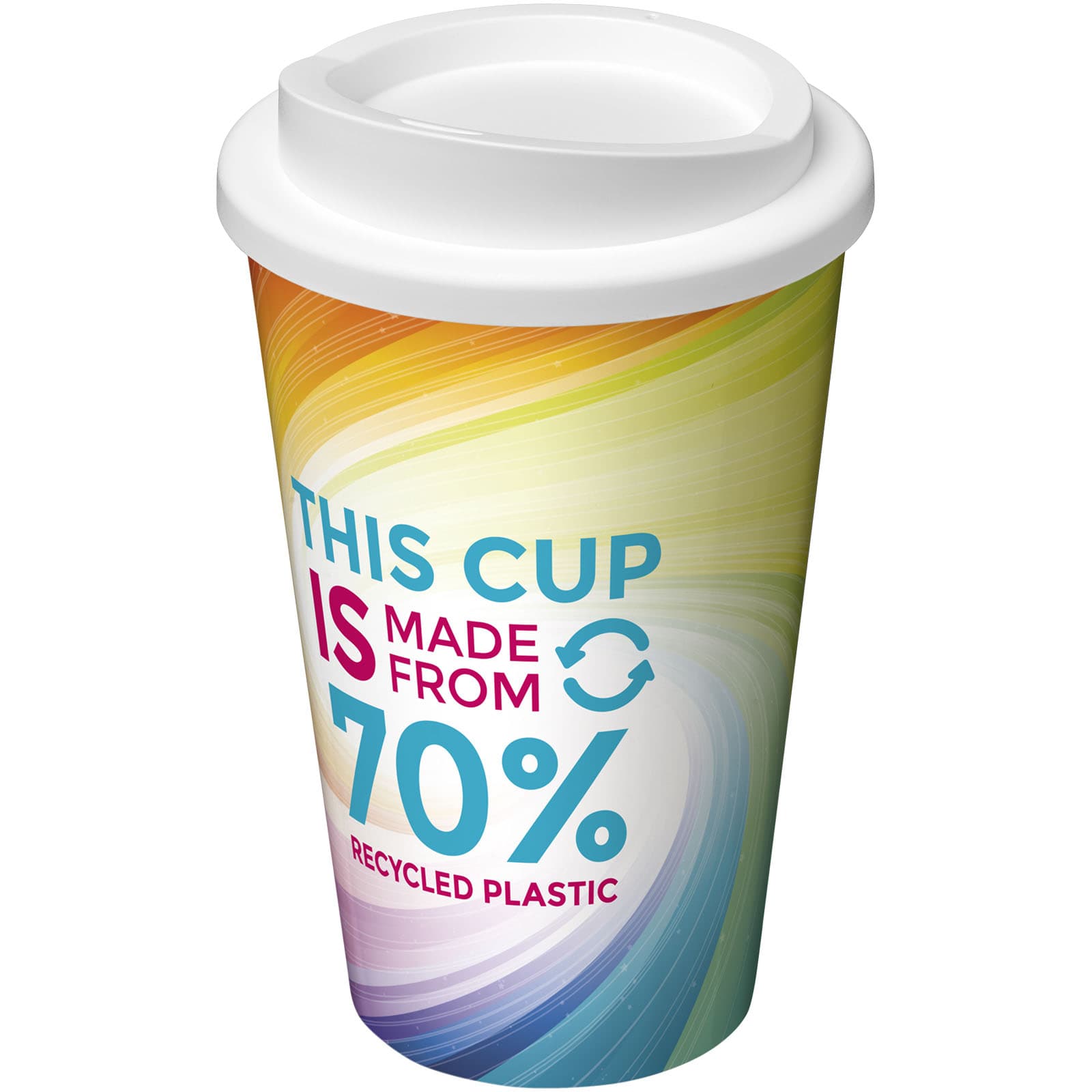Brite-Americano® Eco 350 ml termokopp, Hvit