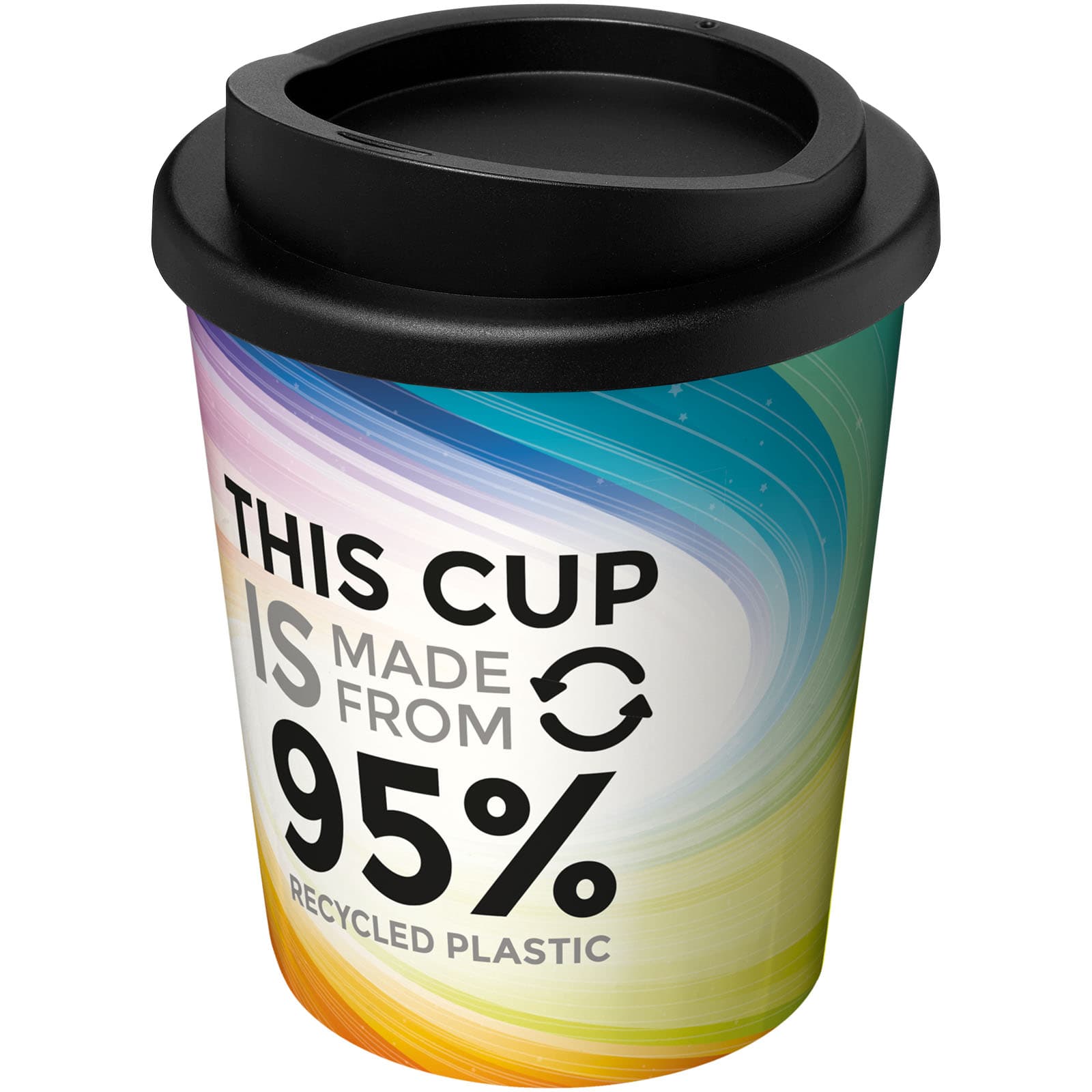 Brite-Americano® Espresso Recycled 250 ml termokopp, Hvit