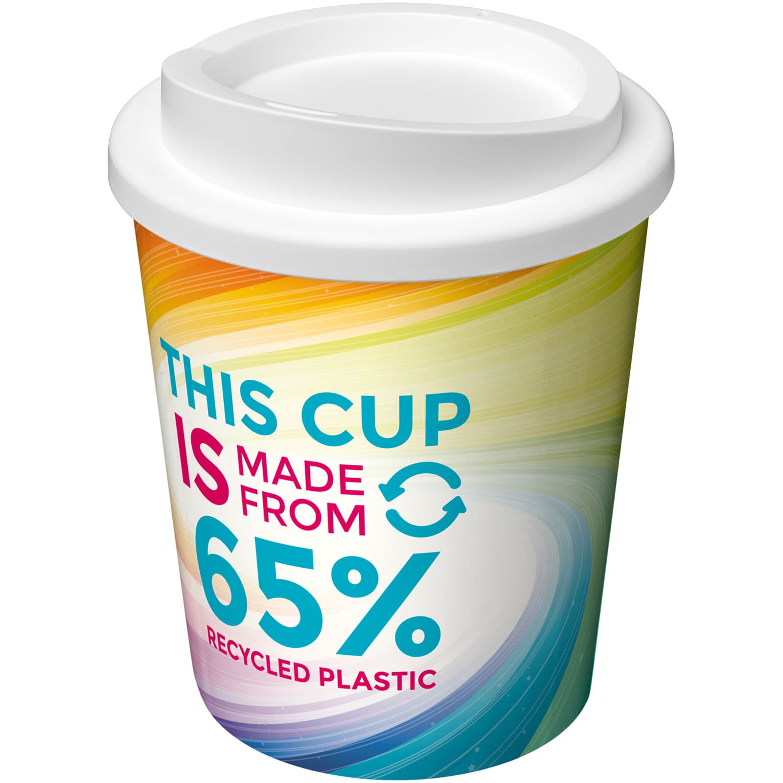 Brite-Americano Espresso Eco 250 ml termokopp, Hvit