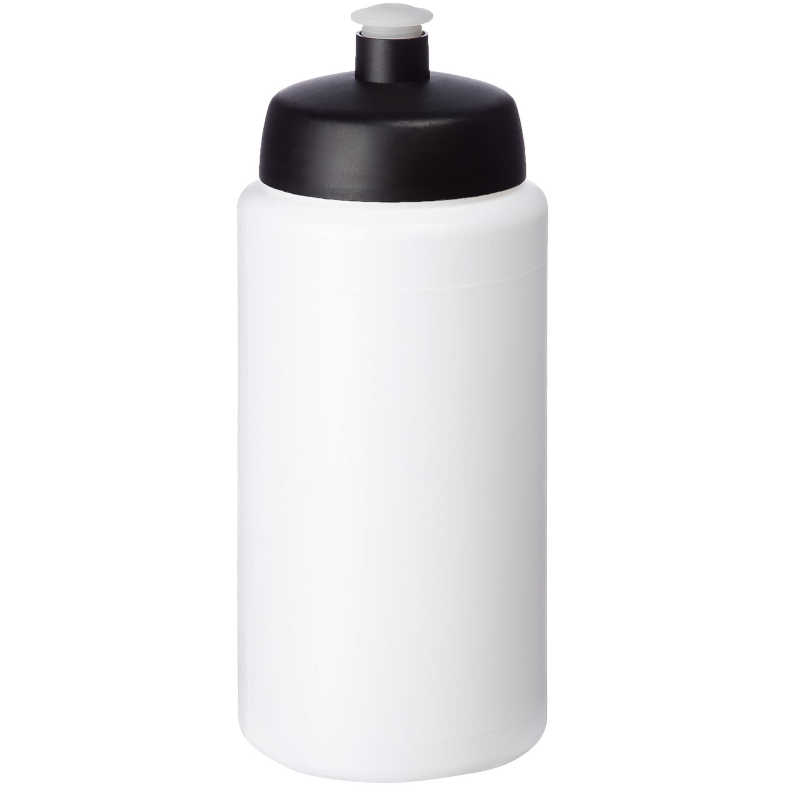 Baseline® Plus-grep 500 ml sportsflaske med sportslokk, Hvit