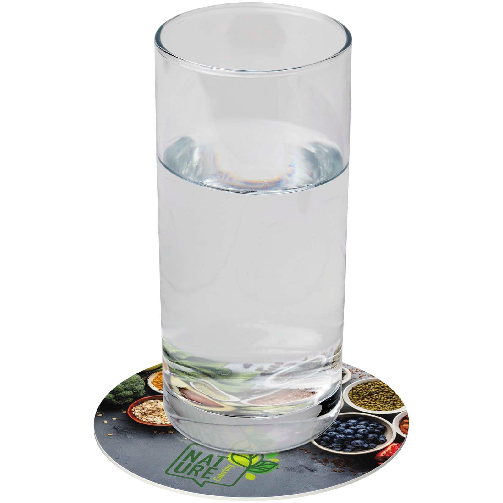 Lumin rund glassbrikke