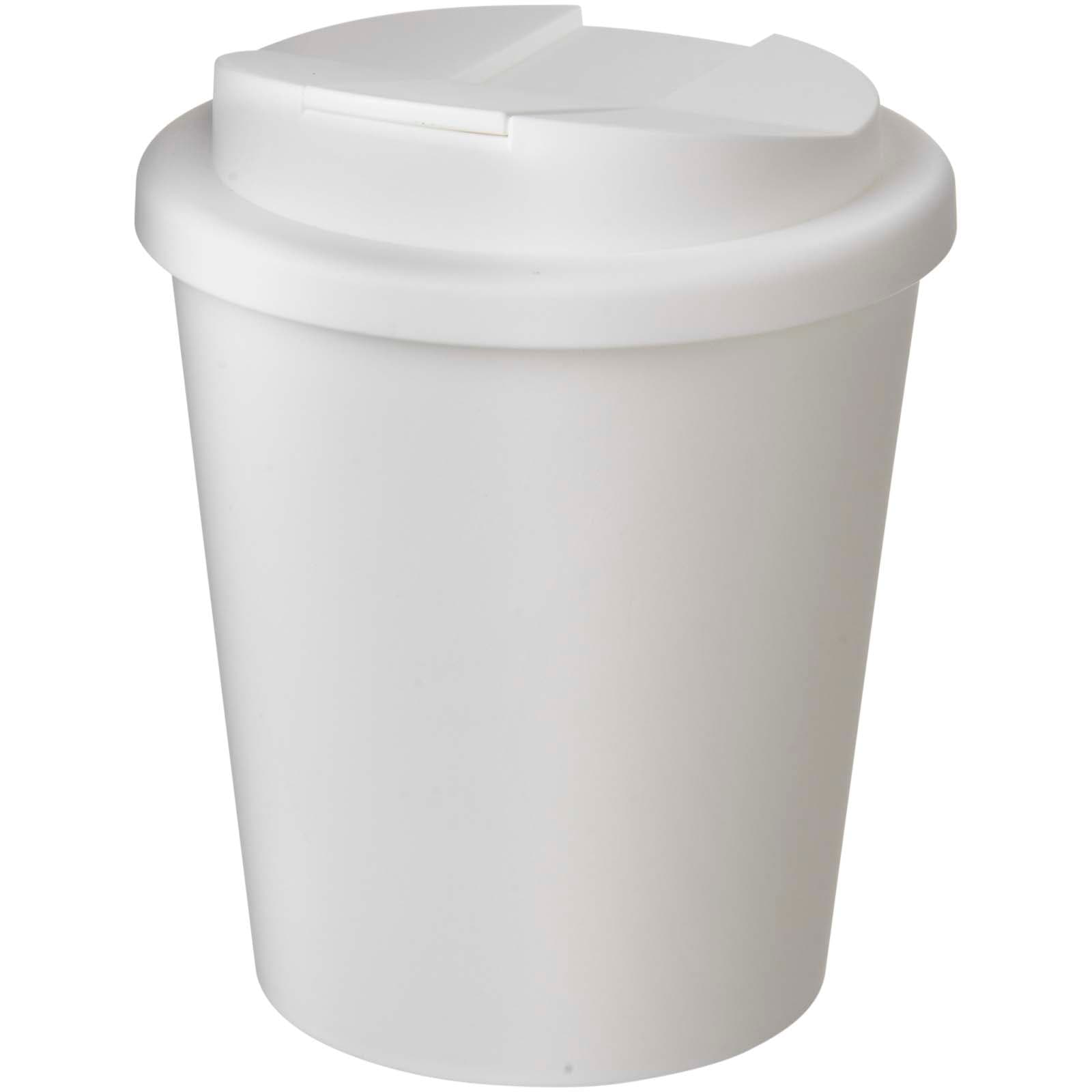 Americano® Espresso POP 250 ml beger med sølsikkert lokk, Hvit