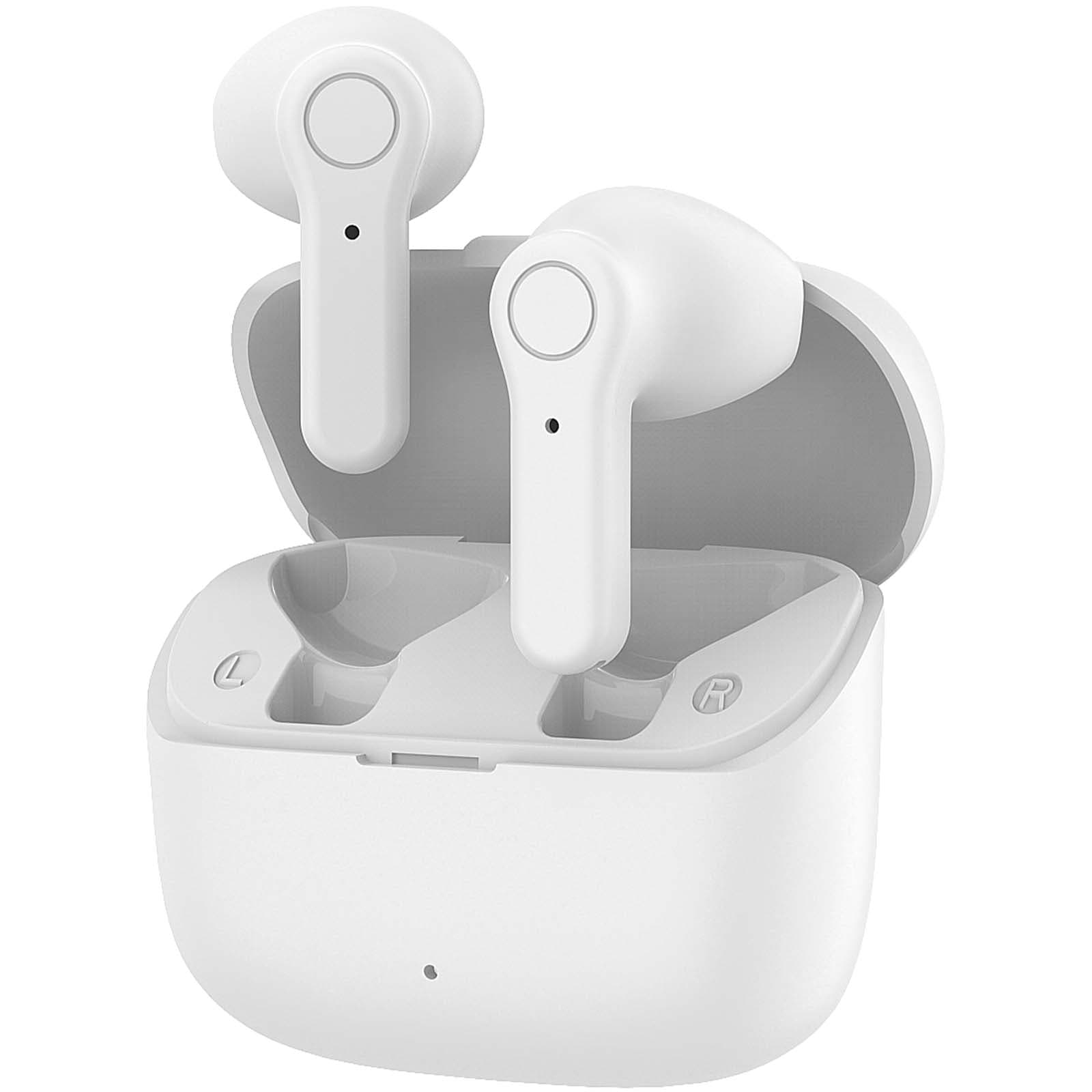 Prixton TWS155 Bluetooth® ørepropper, Hvit