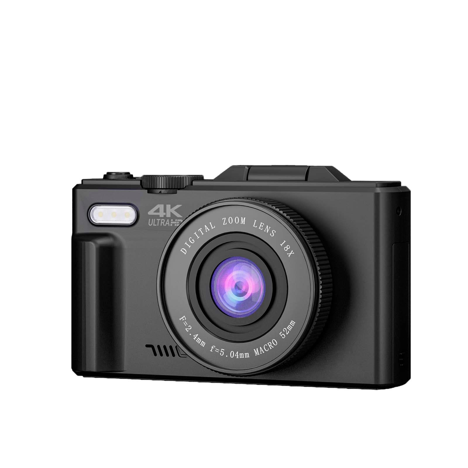 Prixton DV900XPLORER 4K digitalkamera, Solid svart