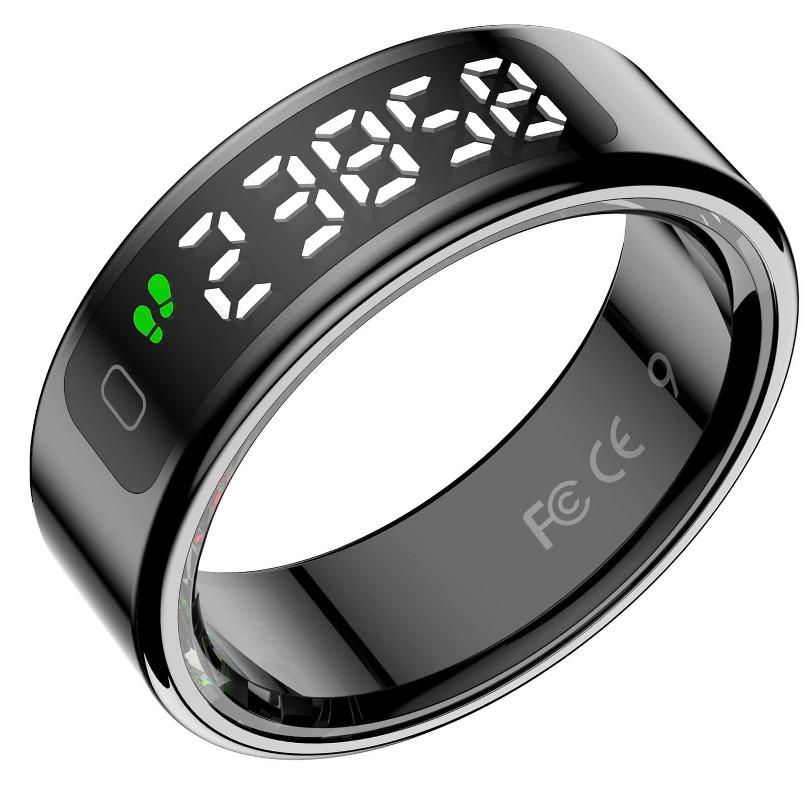 Prixton Orbyt Touch smartring, Solid svart