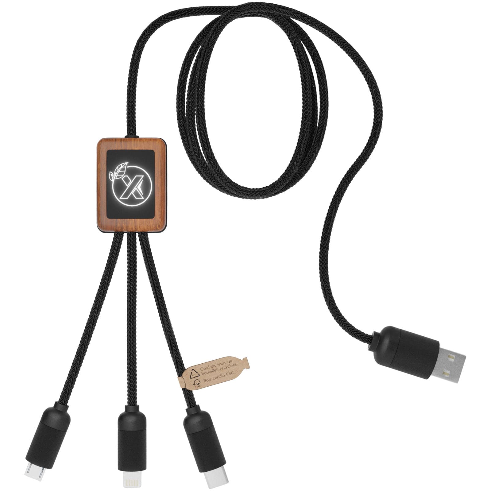 SCX.design C29 3-i-1 bambuskabel, Tre
