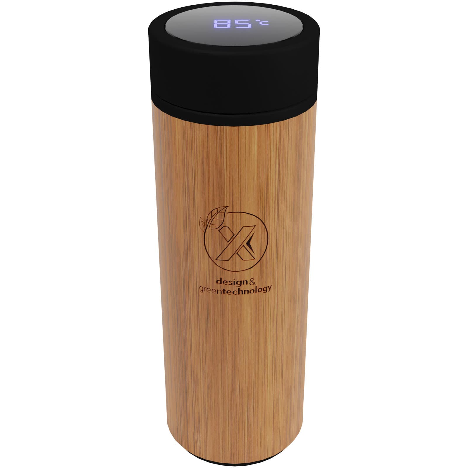 SCX.design D11 500 ml isolert bambus smartflaske, Tre
