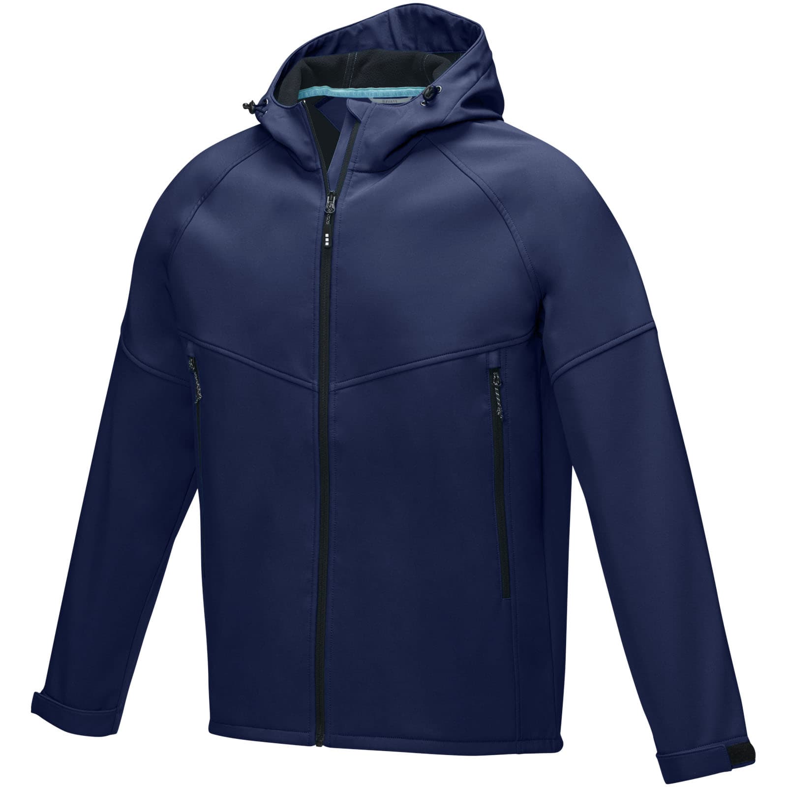 Coltan resirkulert GRS softshell jakke herre, Marineblå