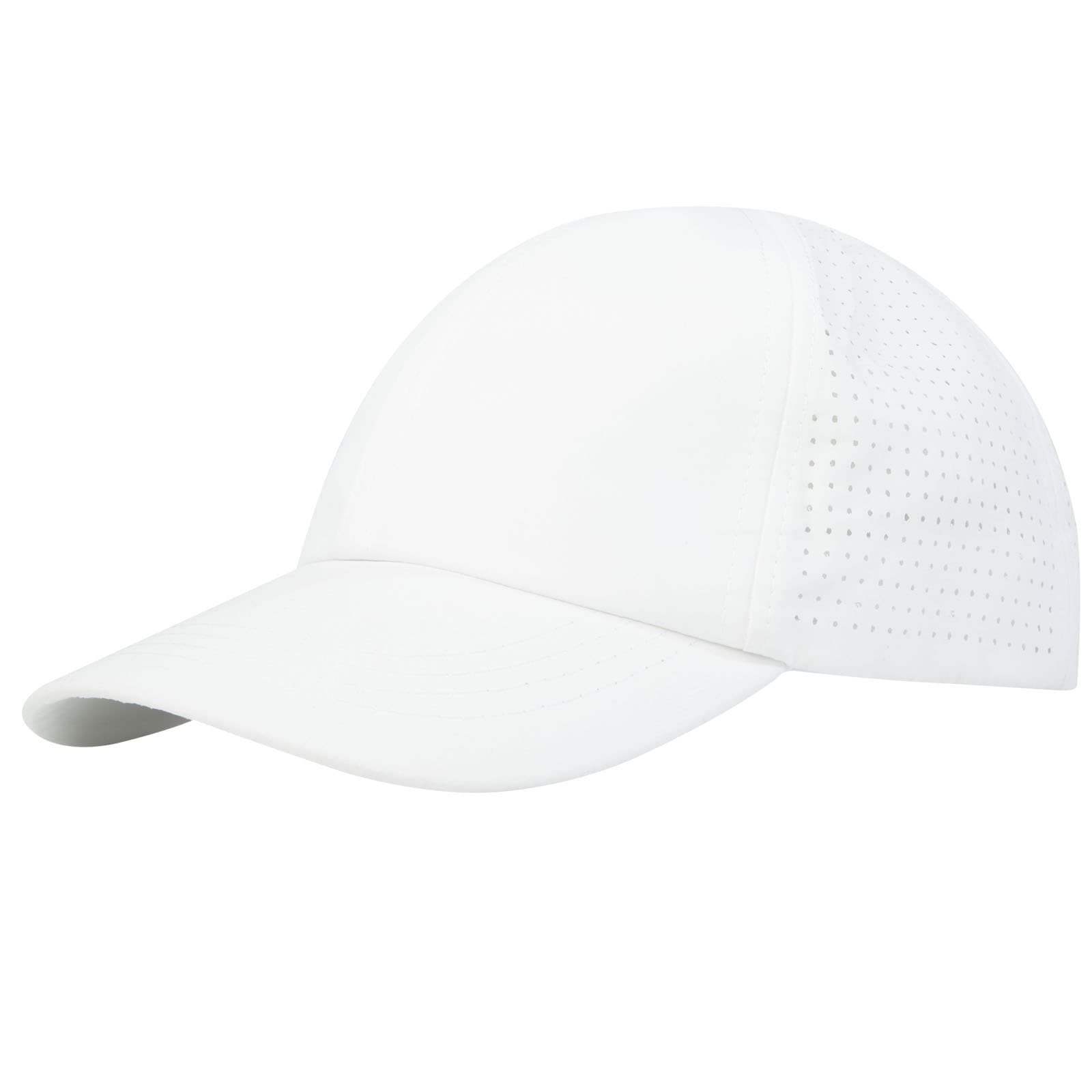 Mica 110 g/m² 6-panels resirkulert GRS-cap, Hvit