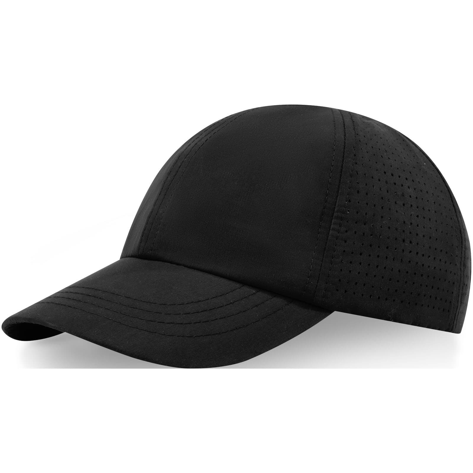 Solid svart