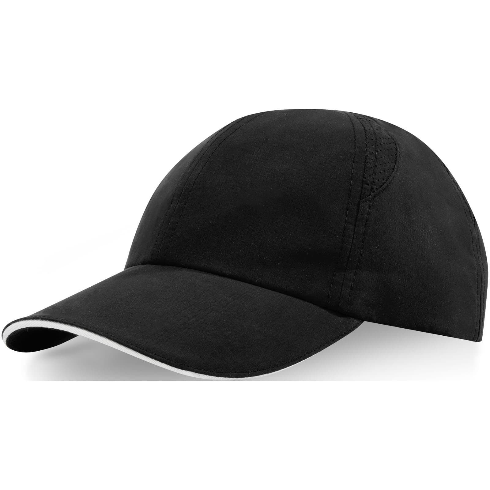 Solid svart