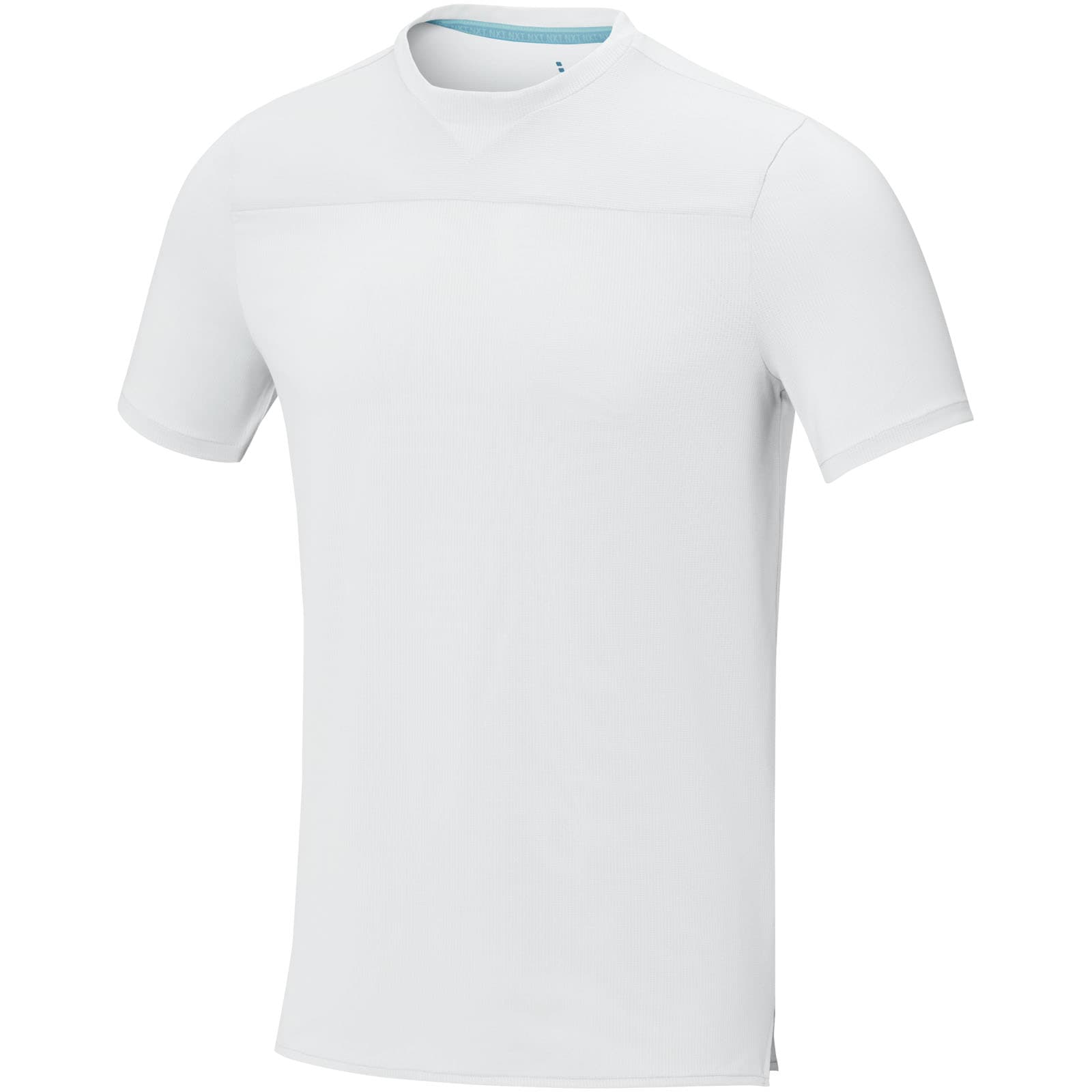 Borax 160 g/m² GRS resirkulert cool fit t-skjorte for herre, Hvit