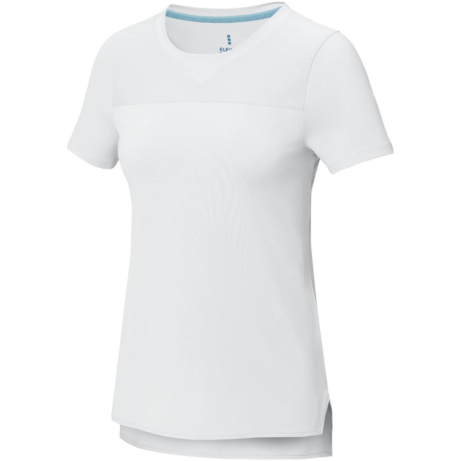 Borax 160 g/m² GRS resirkulert cool fit t-skjorte for dame, Hvit