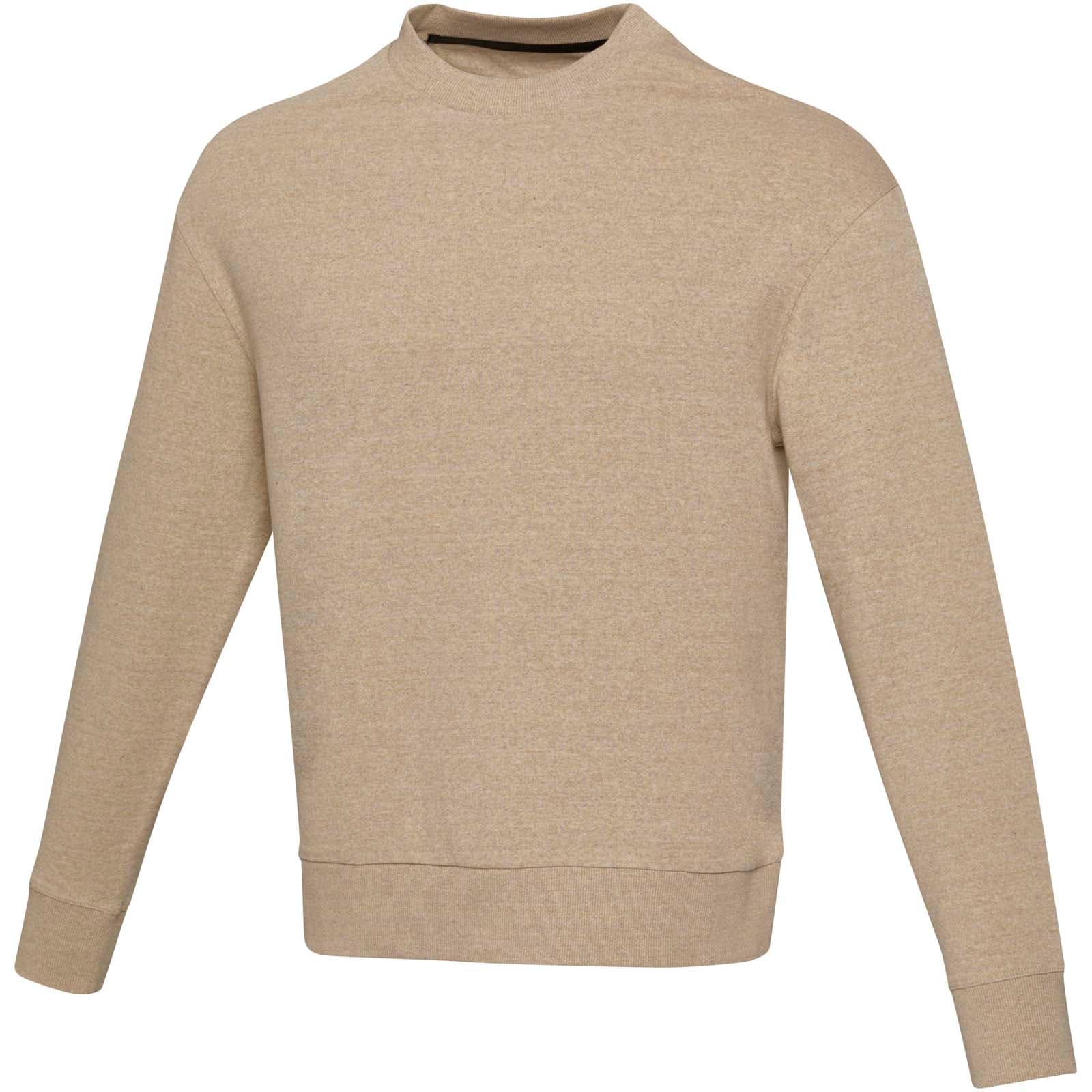 Tin 280 g/m² unisex Aware™ resirkulert genser med rund hals, Havregryn
