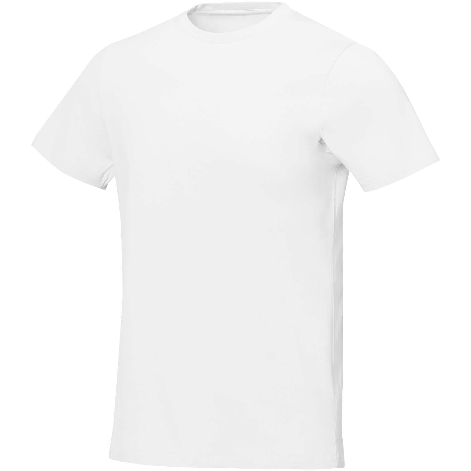 Nanaimo 160 g/m² kortermet t-skjorte for menn, Hvit