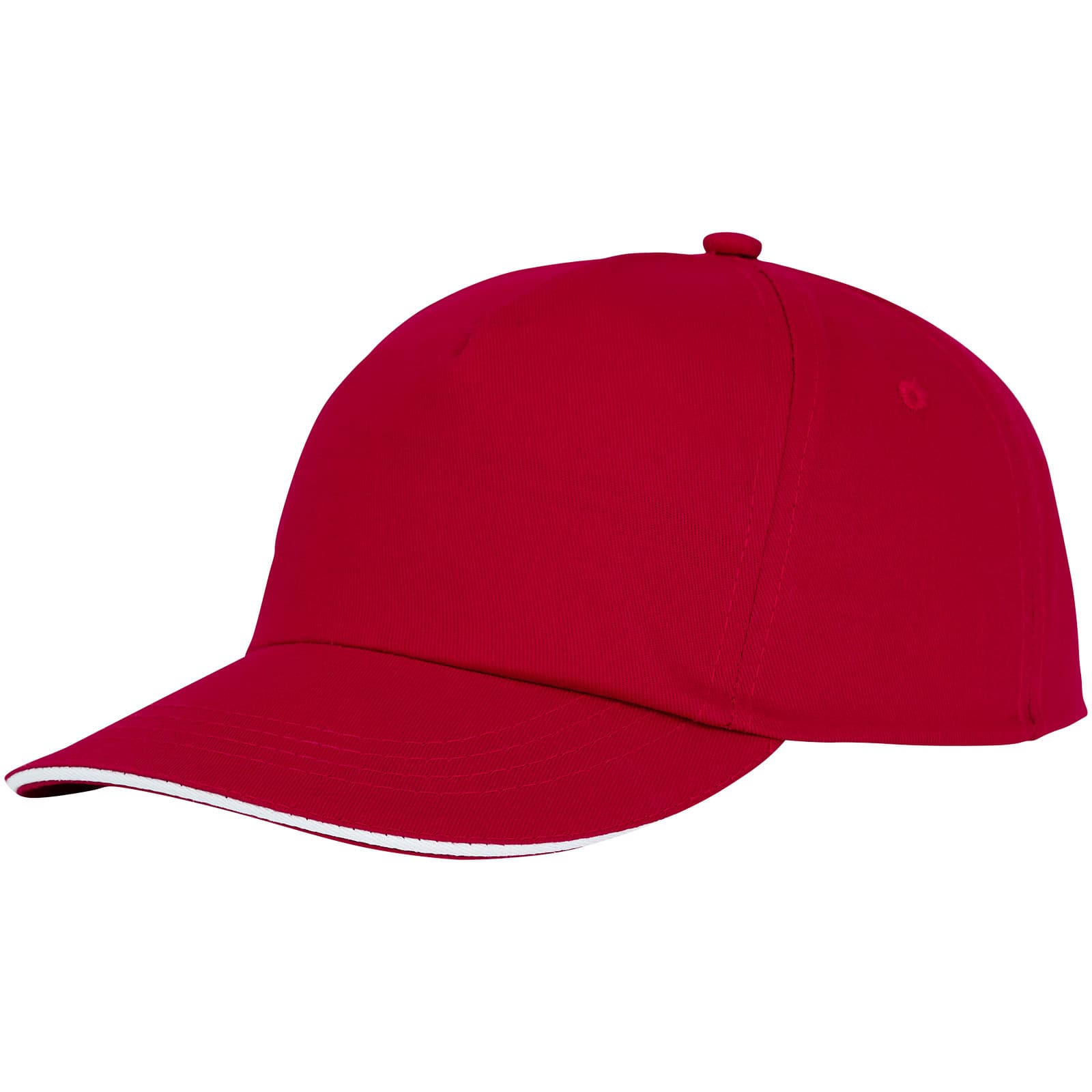Styx 175 g/m² sandwich-caps med 5 paneler, Rød