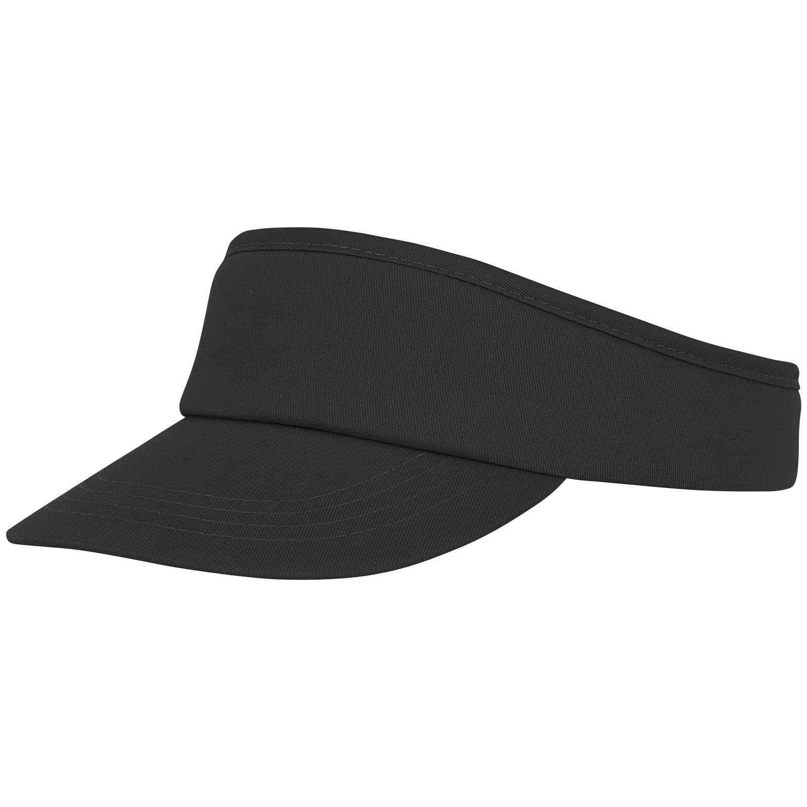 Solid svart