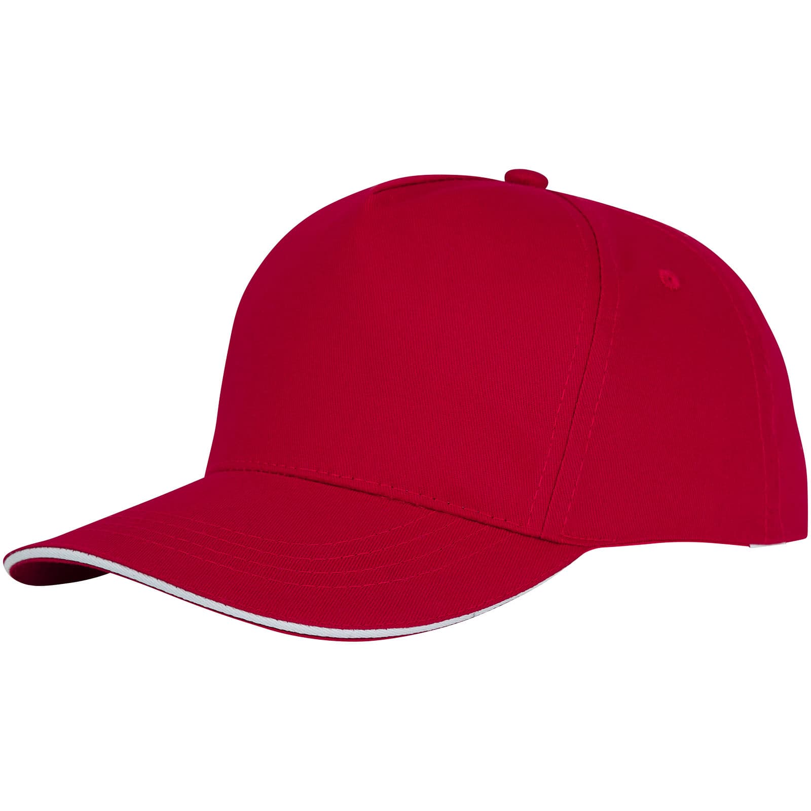 Ceto 175 g/m² sandwich-caps med 5 paneler, Rød