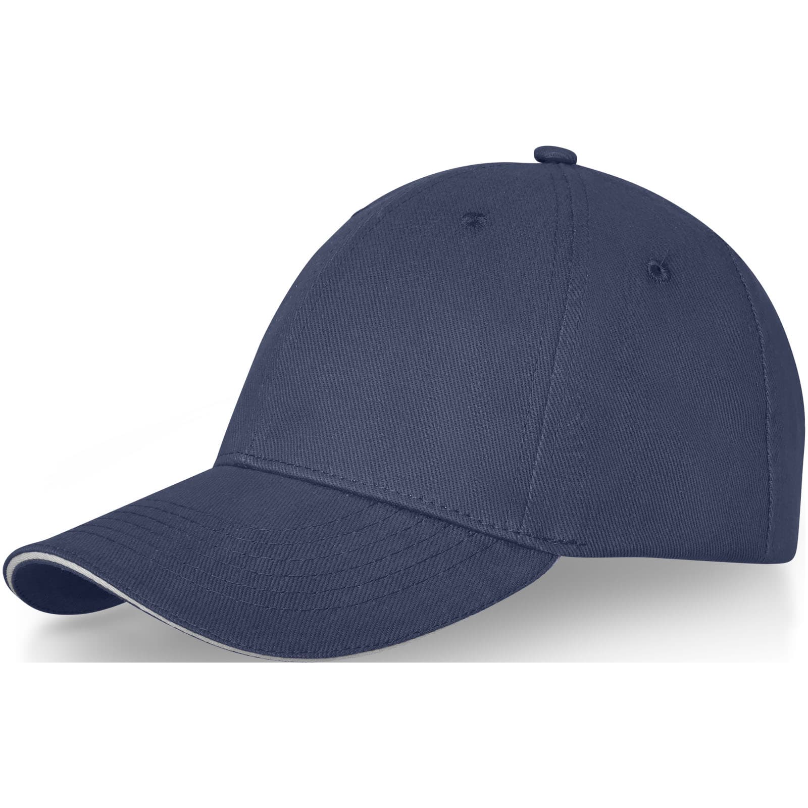 Darton 260 g/m² Sandwich caps med 6 paneler, Marineblå