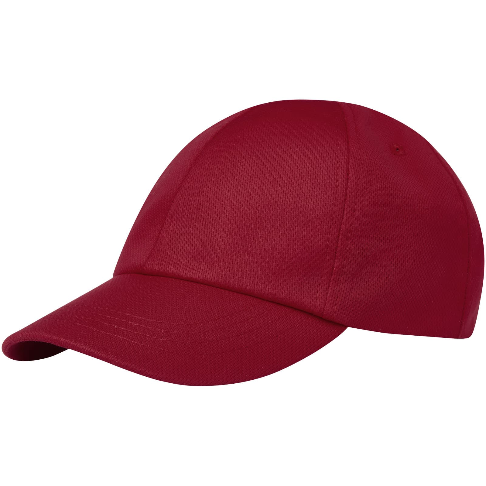Cerus 105 g/m² 6-panel cool fit cap, Rød