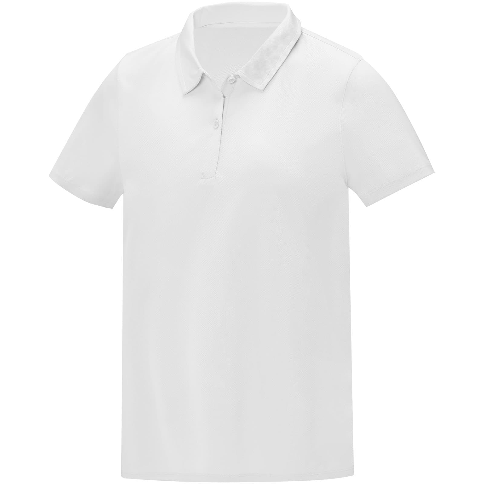 Deimos 105 g/m² kortermet cool fit polo dame, Hvit