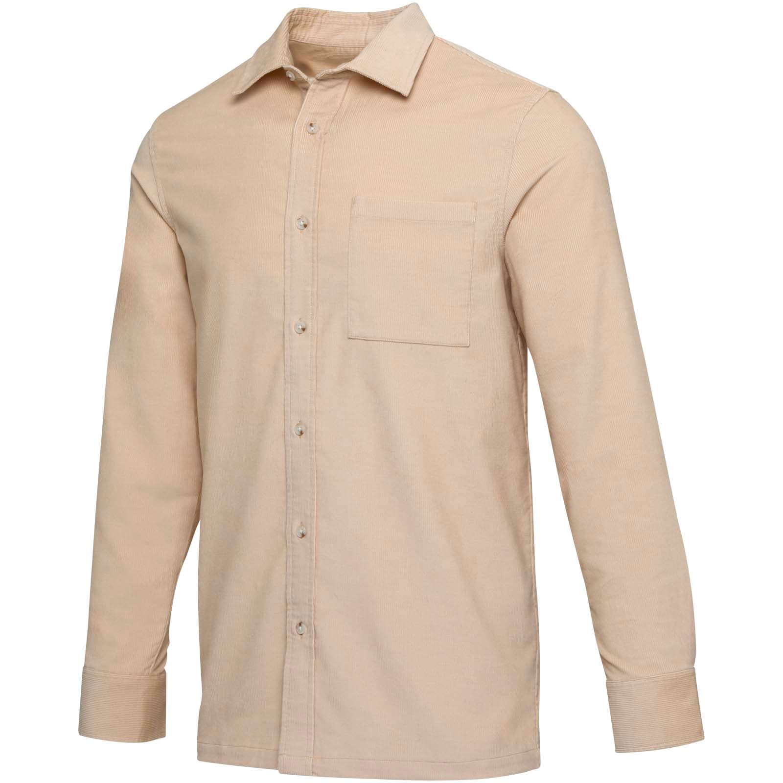 Alum 252 g/m² kordfløyelsskjorte unisex