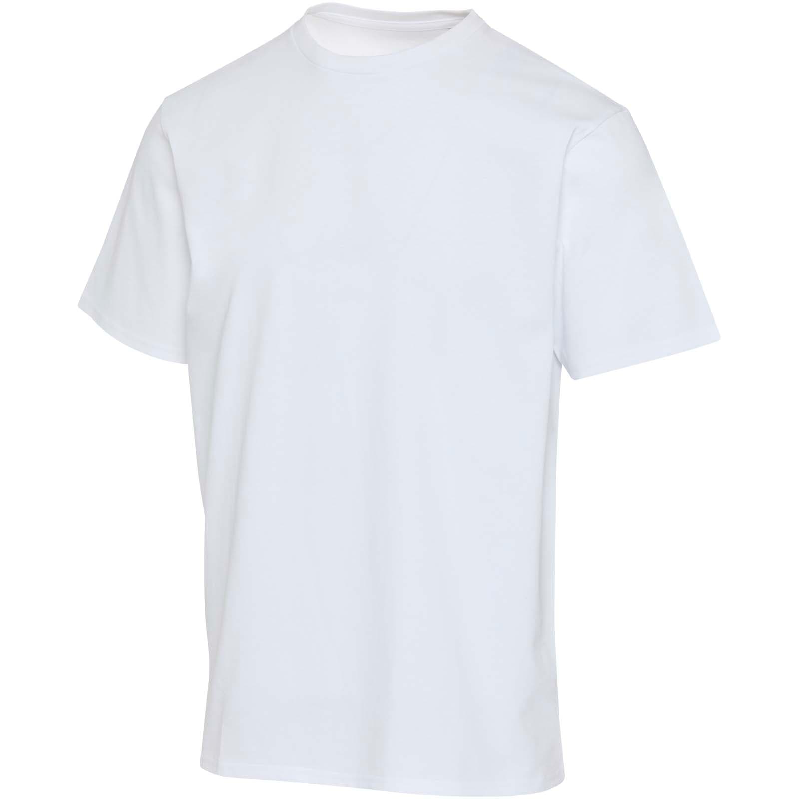 Lucas 260 g/m2 OCS organisk oversized unisex t-skorte, Hvit