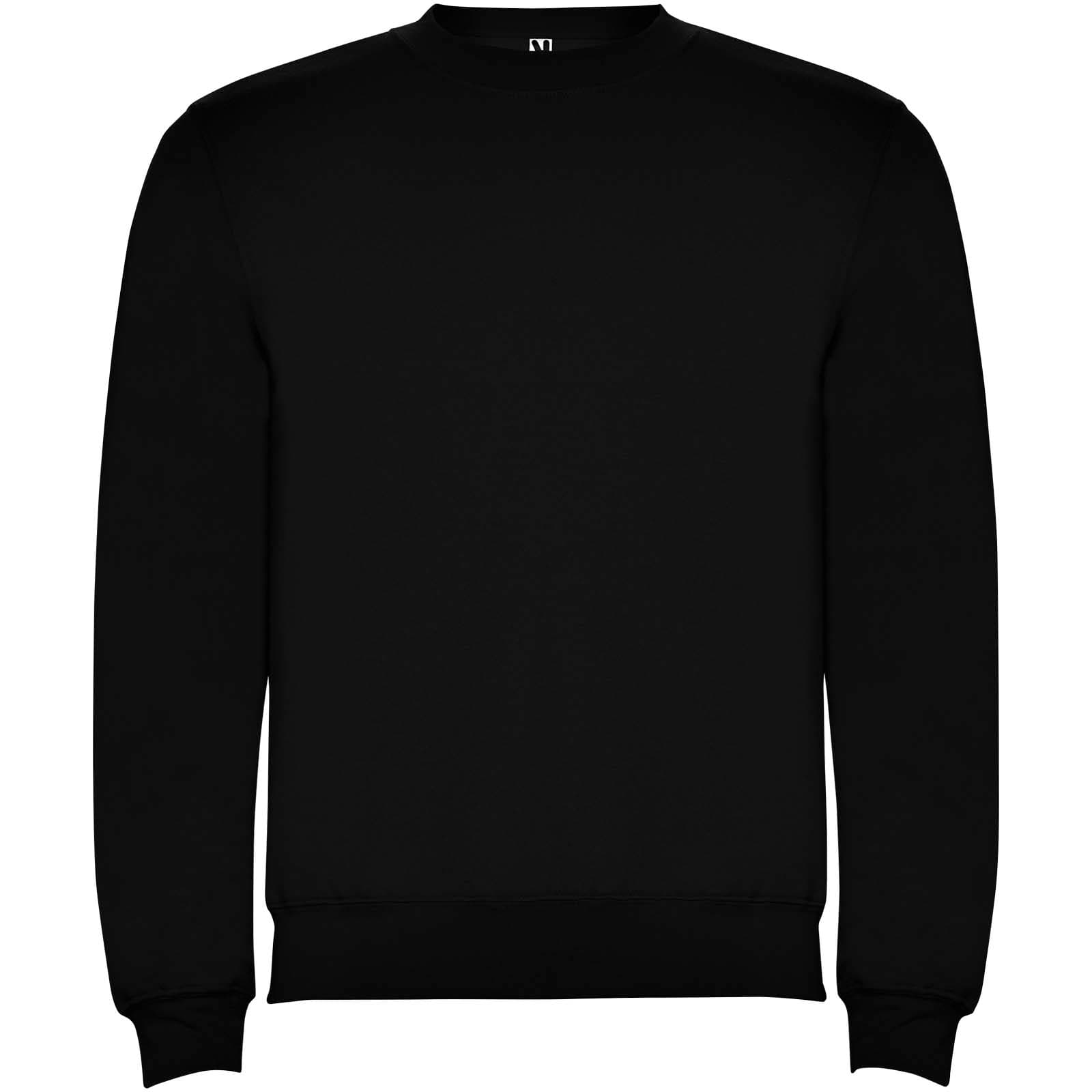 Solid svart