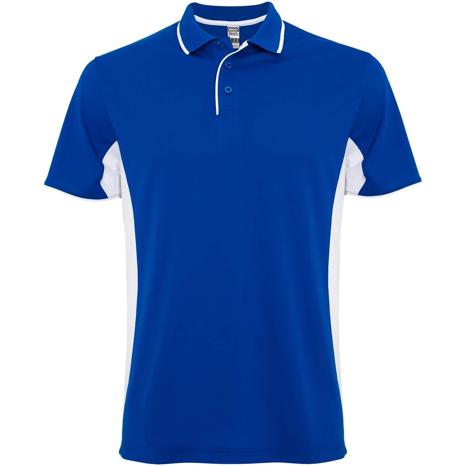 Montmelo 150 g/m² resirkulert teknisk polo, unisex, Kongeblå