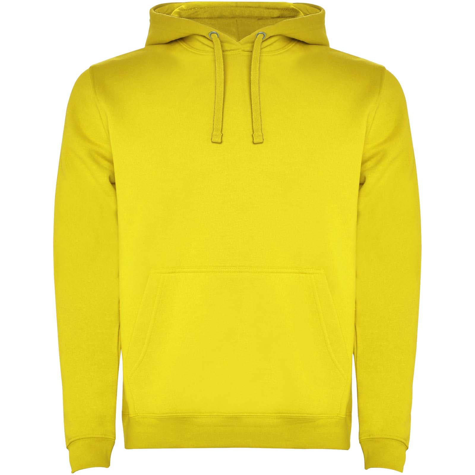 Urban 280 g/m² hettegenser for herre, Gul