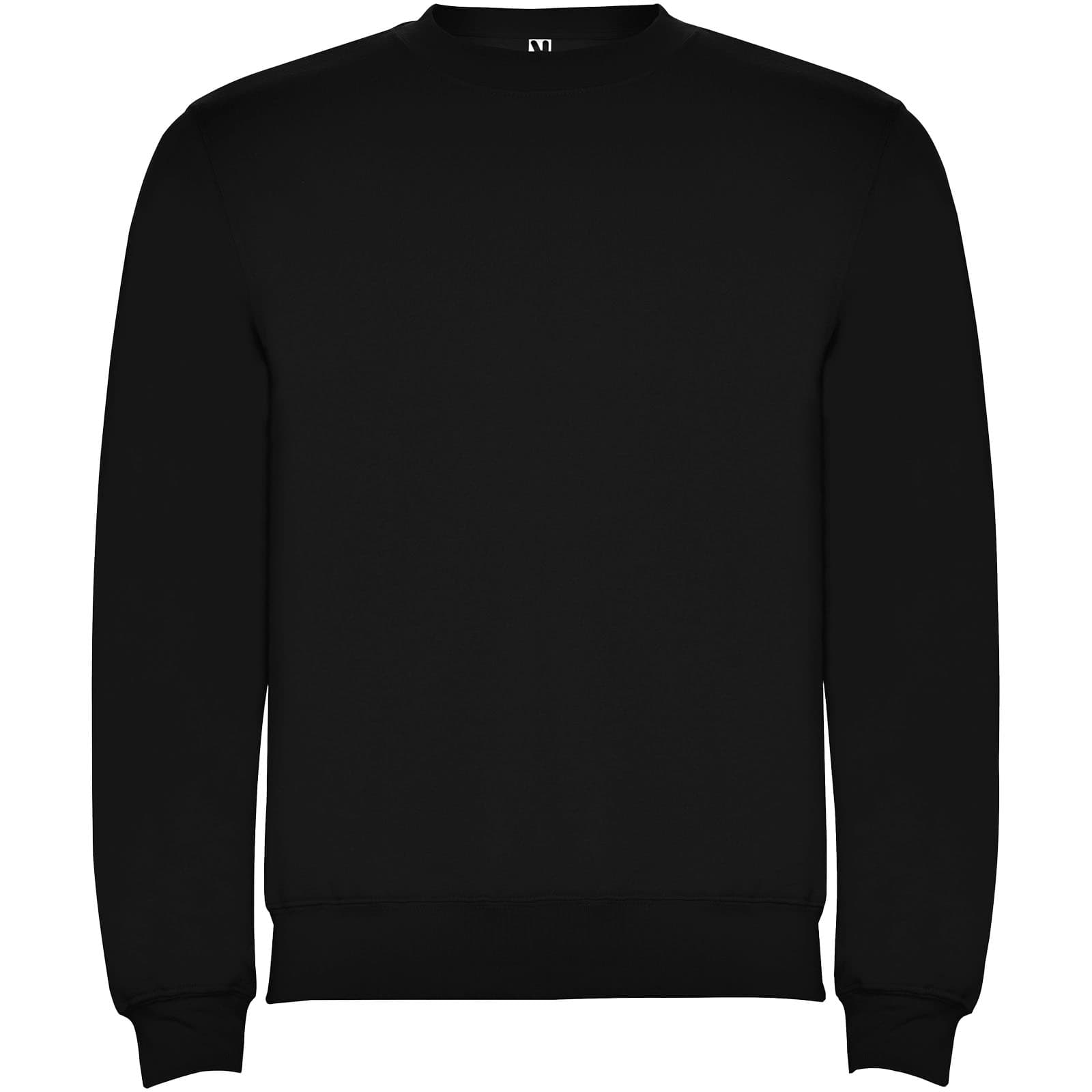 Solid svart