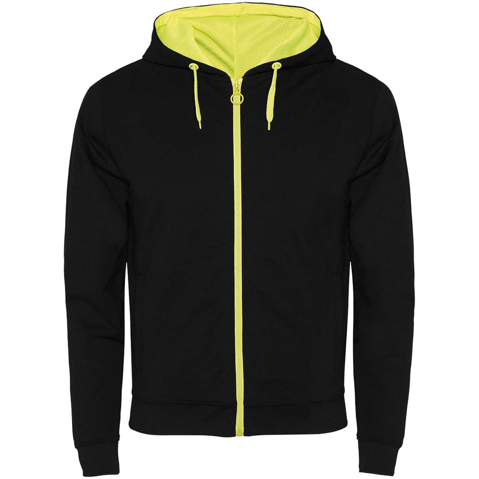 Fuji unisex collegejakke, Solid svart