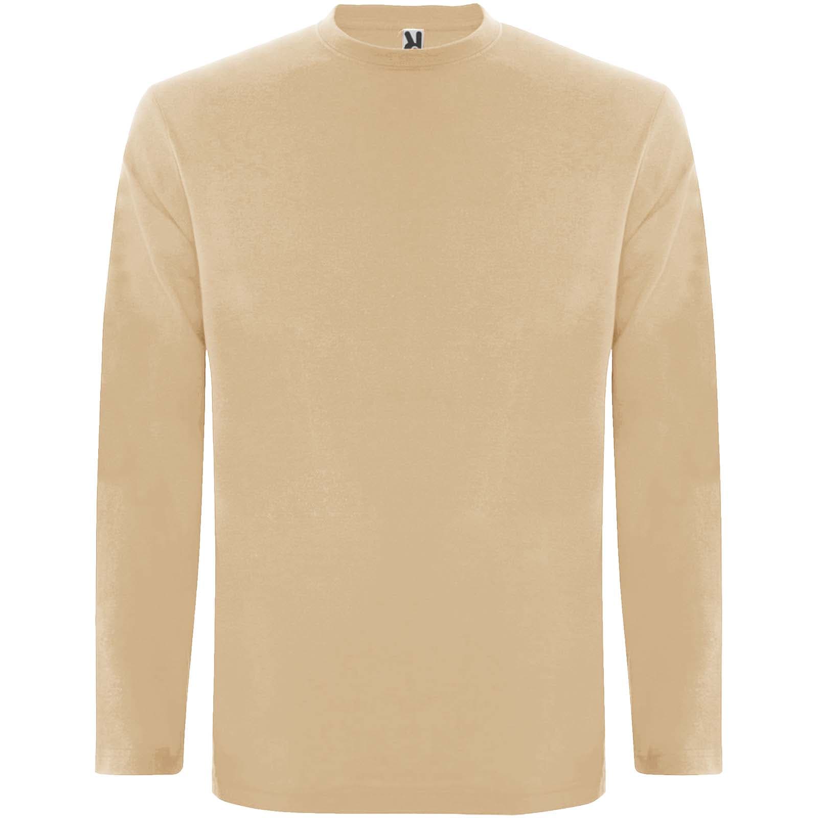 Extreme 160 g/m² langermet t-skjorte for herre, Sand