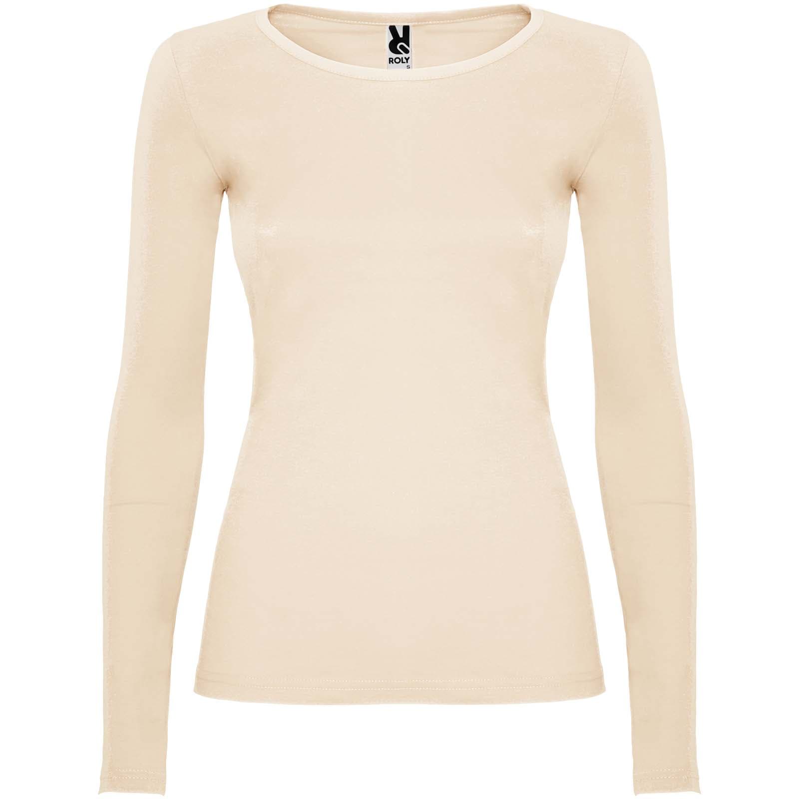 Extreme 160 g/m² langtermet t-skjorte for dame, Sand