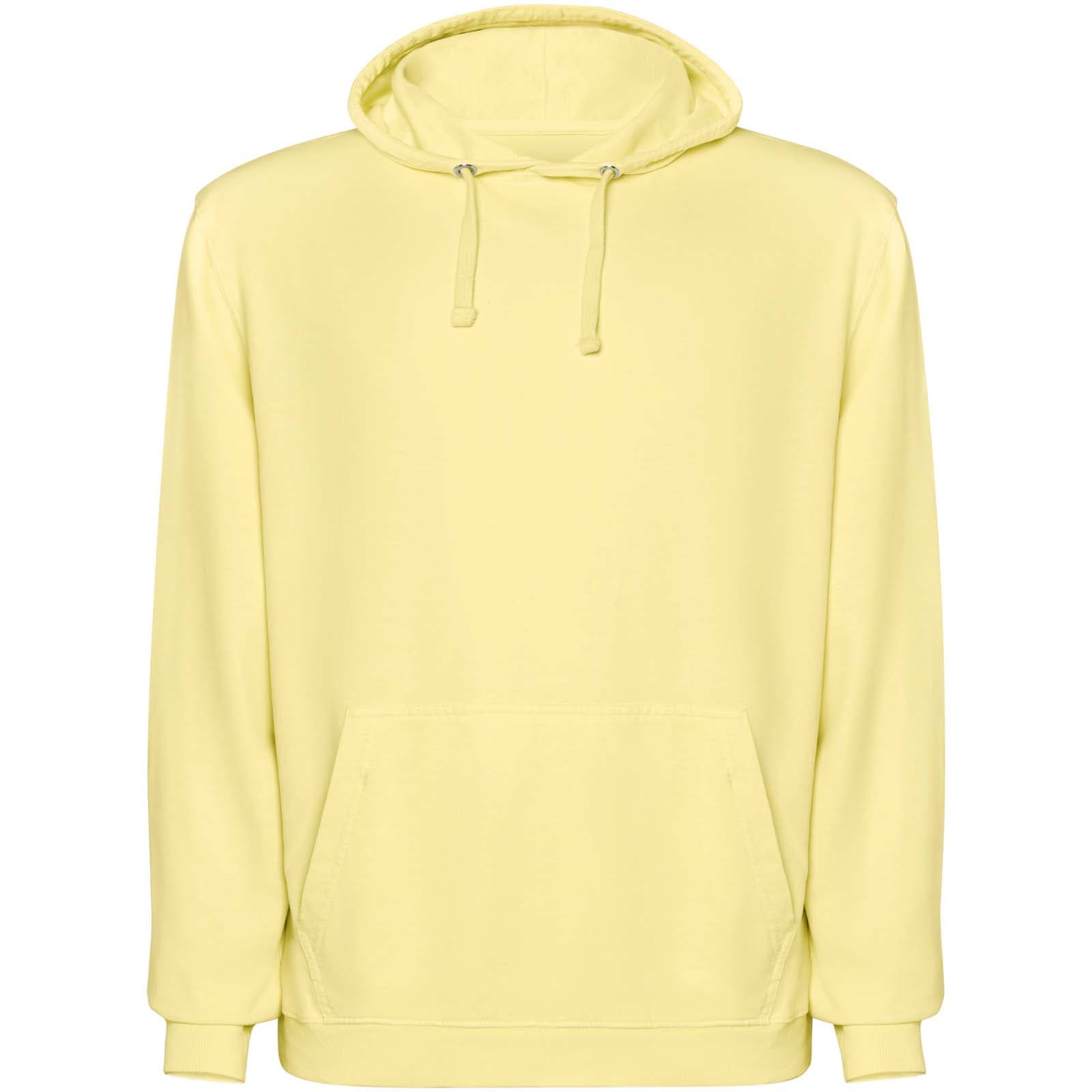 Kenia 250 g/m² unisex hettegenser, Gul