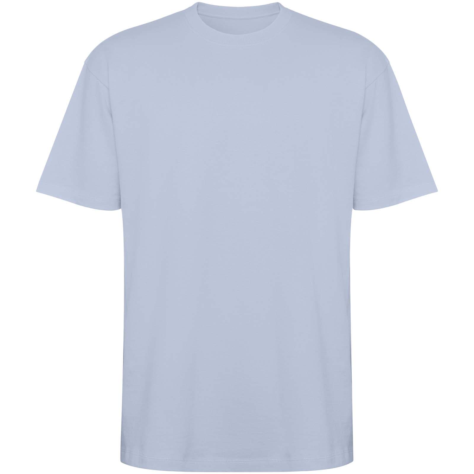 Bull 210 g/m² kortermet resirkulert unisex oversized t-skjorte, Zen blå