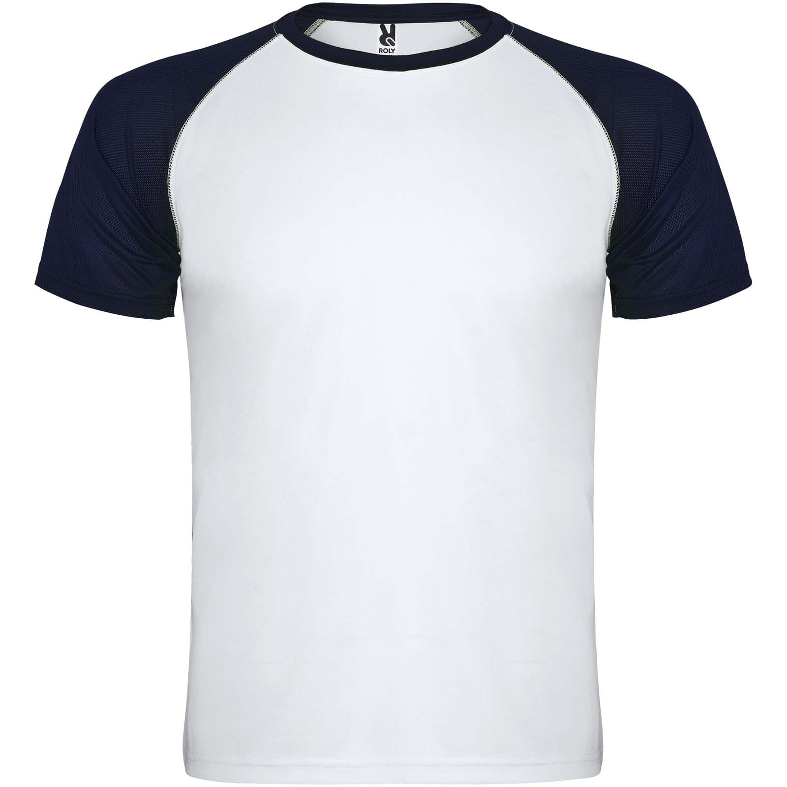 Indianapolis 140 g/m² teknisk t-skjorte, unisex, Hvit