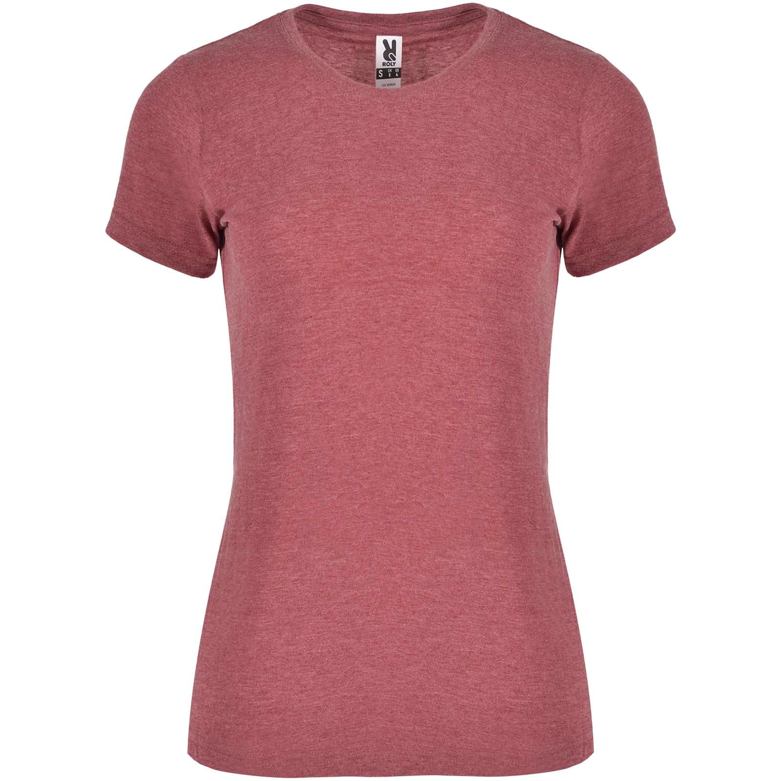 Melert garnet rød