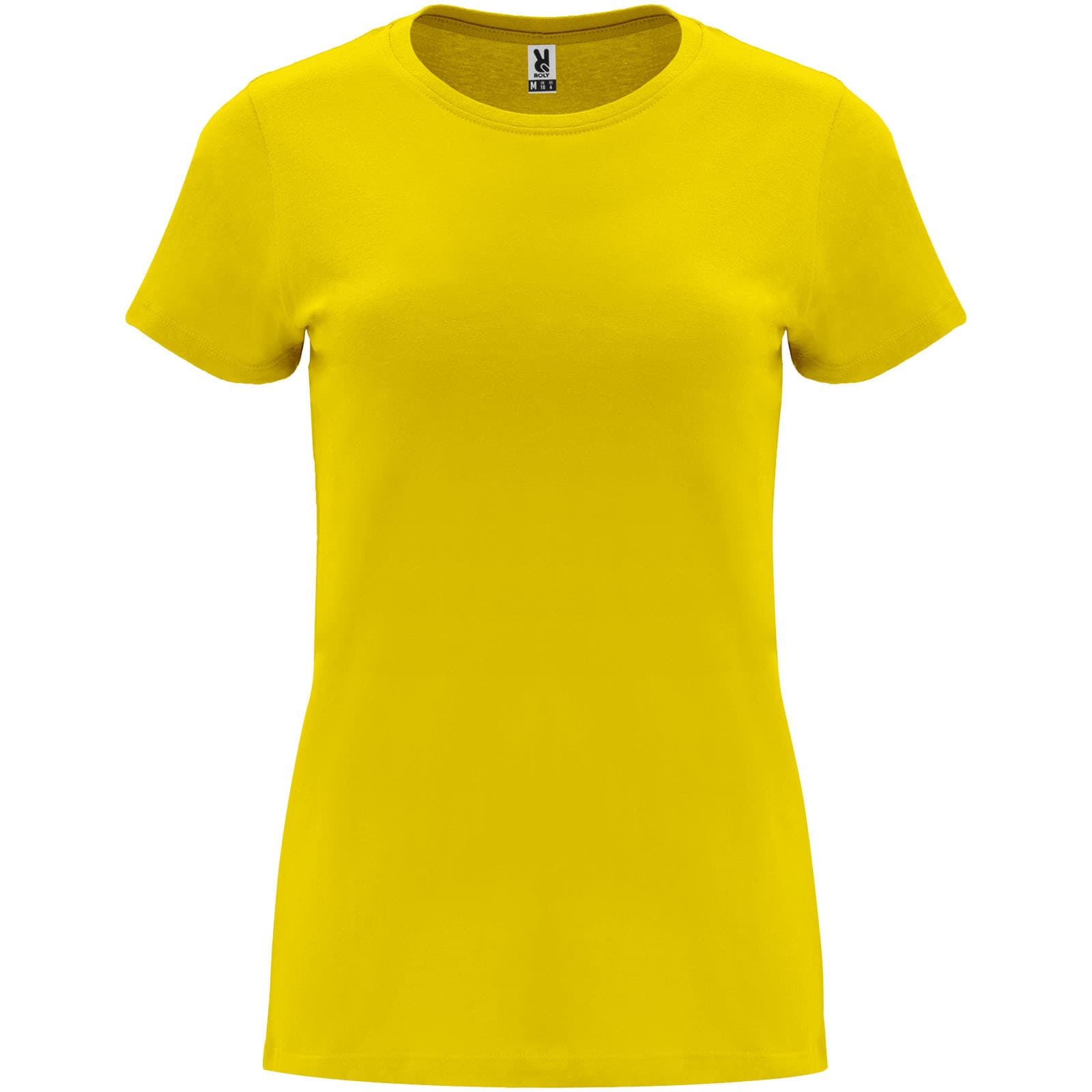 Capri 170 g/m² kortermet t-skjorte for dame, Gul