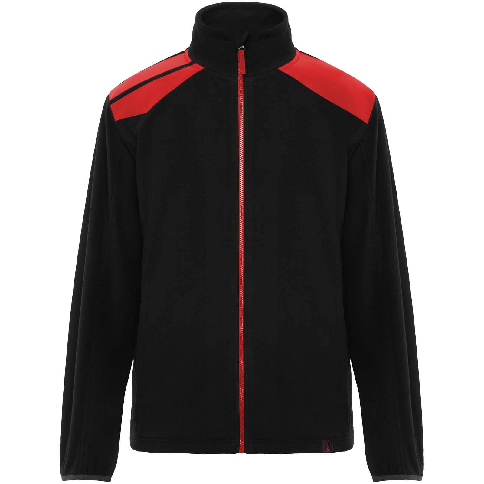 Terrano unisex mikrofleecejakke, Solid svart
