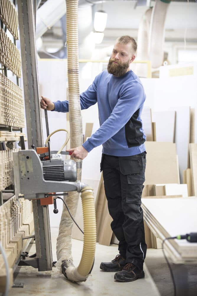 Poly Cotton HP Work Trousers, På modell 1