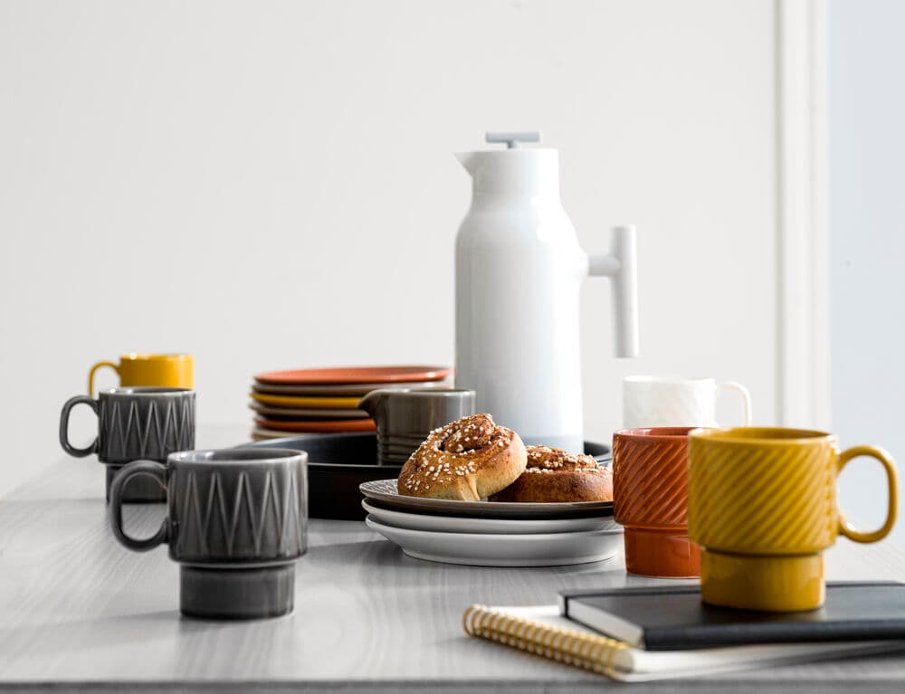 Accent kaffekanne, På modell 4