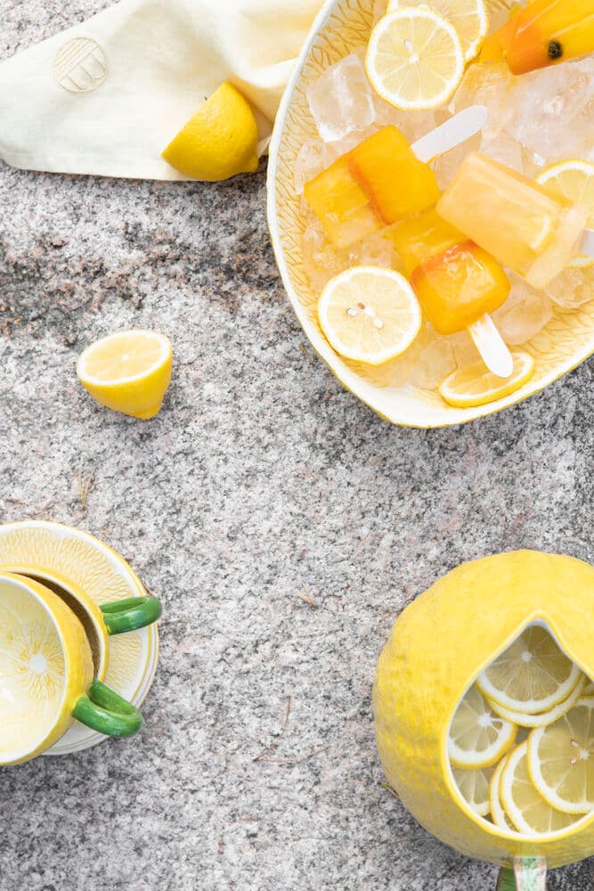 Mugge Lemon Yellow, På modell 5