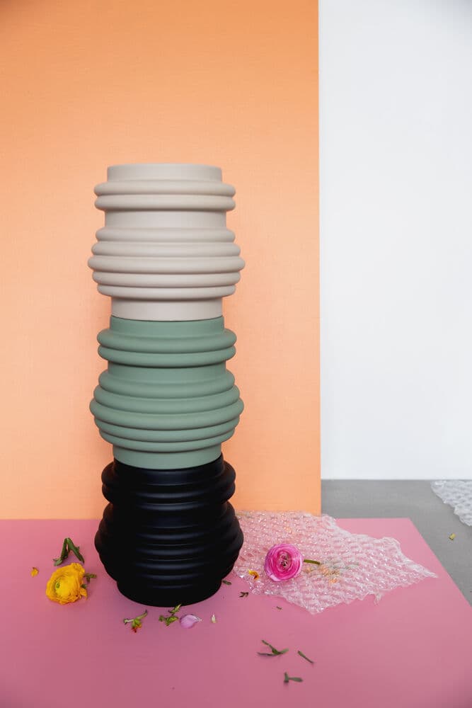 Vase Mila L, På modell 3