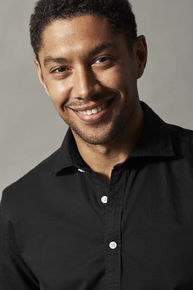 Twill Slim Fit Man, På modell 1