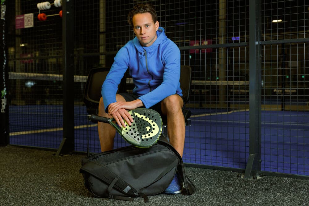 Active Line Padel Backpack, På modell 1